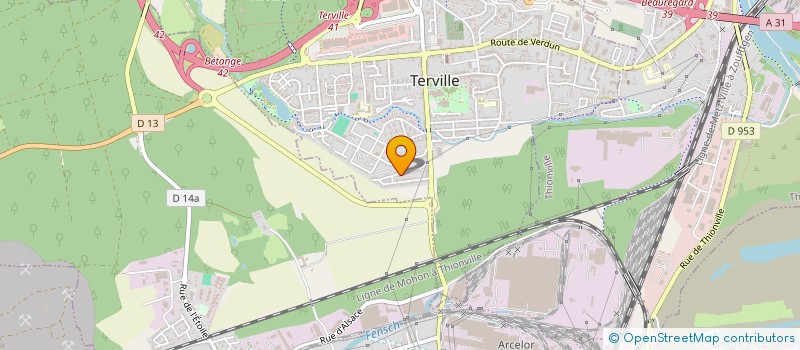 localisation de l'entreprise MONSIEUR ALI DEMIR  TERVILLE