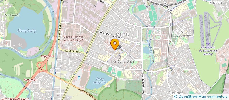 localisation de l'entreprise MONSIEUR ALI DENIZ à STRASBOURG