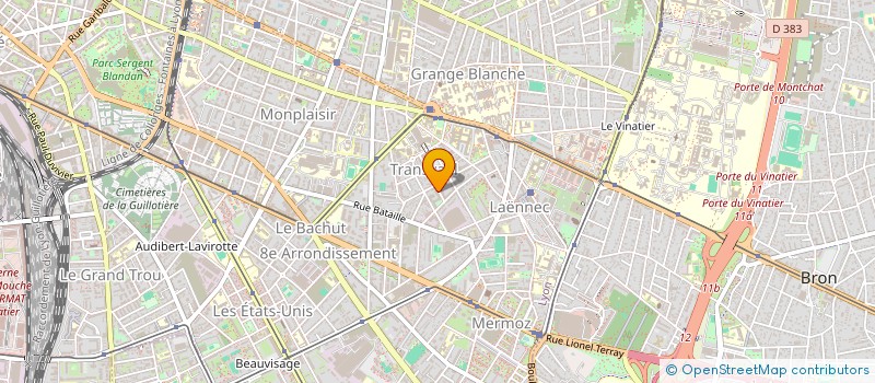 localisation de l'entreprise MONSIEUR ALI DERIM  LYON