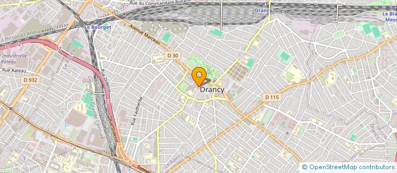 localisation de l'entreprise MONSIEUR ALI DERRADJ à DRANCY
