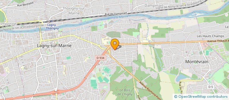 localisation de l'entreprise MONSIEUR ALI DERRAR à LAGNY-SUR-MARNE