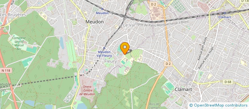 localisation de l'entreprise MONSIEUR ALI DHIFALLAH à MEUDON