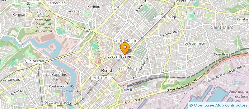 localisation de l'entreprise MONSIEUR ALI DIABY  BREST