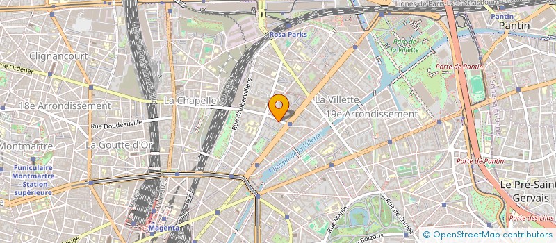 localisation de l'entreprise MONSIEUR ALI DIAKITE  PARIS