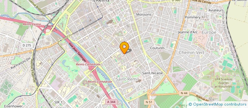 localisation de l'entreprise MONSIEUR ALI DIMECHE  REIMS