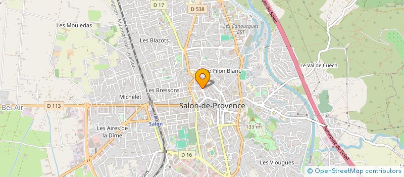 localisation de l'entreprise MONSIEUR ALI-DINE BENKOULA  SALON-DE-PROVENCE