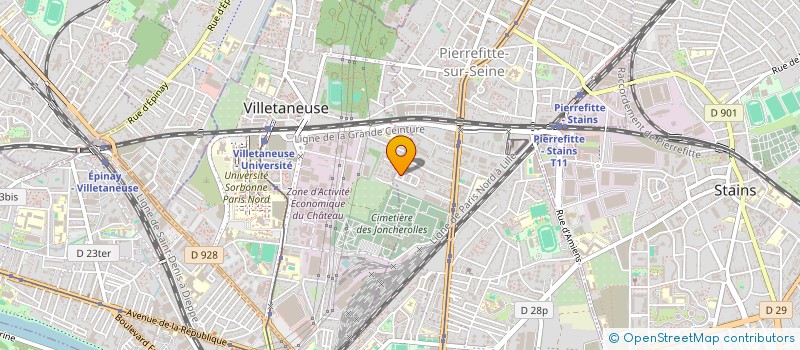 localisation de l'entreprise MONSIEUR ALI DIOMANDE à PIERREFITTE-SUR-SEINE