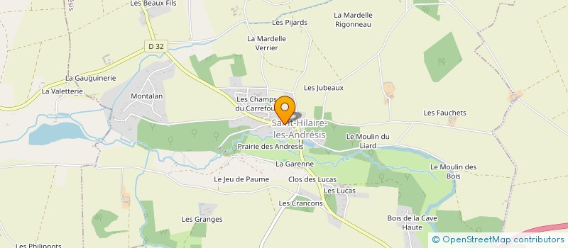 localisation de l'entreprise MONSIEUR ALI DJAFFAL DJELLOUL SAYAH à SAINT-HILAIRE-LES-ANDRESIS