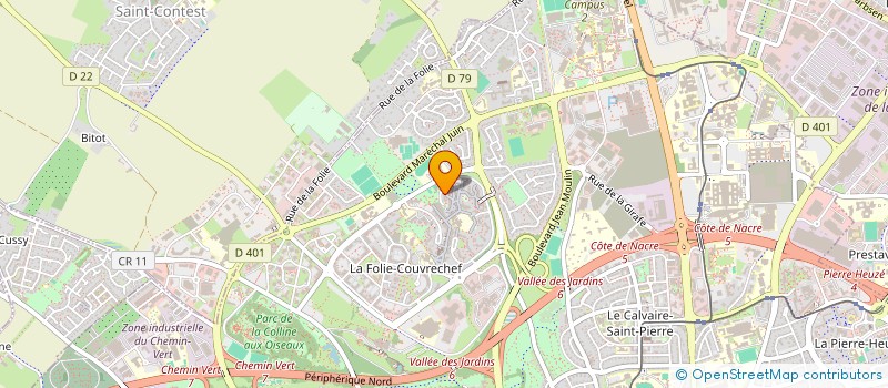 localisation de l'entreprise MONSIEUR ALI DJEZZAR à CAEN