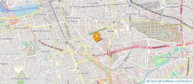 localisation de l'entreprise MONSIEUR ALI DJORF à MARSEILLE