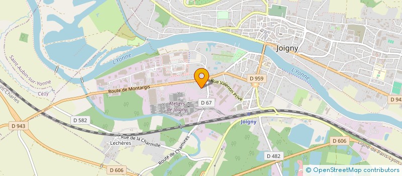 localisation de l'entreprise MONSIEUR ALI DOGAN à JOIGNY