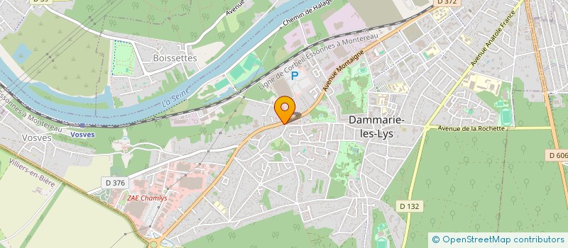 localisation de l'entreprise MONSIEUR ALI DRISSE OMER à DAMMARIE-LES-LYS