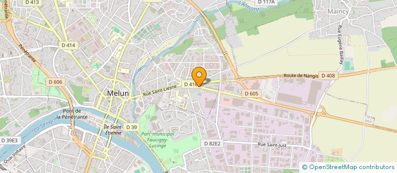 localisation de l'entreprise MONSIEUR ALI EDDAHRAOUI à MELUN