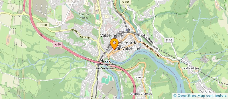 localisation de l'entreprise MONSIEUR ALI EL ABDIOUI à VALSERHONE