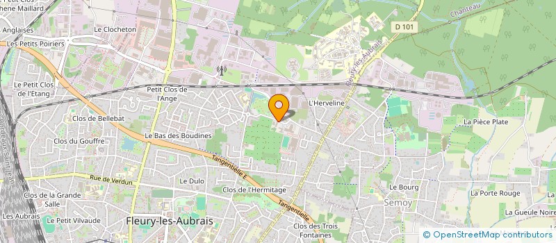 localisation de l'entreprise MONSIEUR ALI EL ALOUANI à FLEURY-LES-AUBRAIS