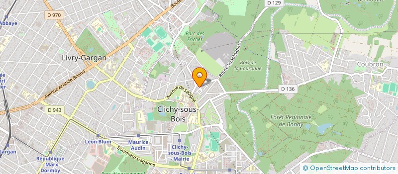 localisation de l'entreprise MONSIEUR ALI EL GAMAL à CLICHY-SOUS-BOIS