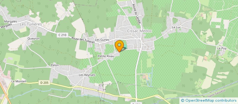 localisation de l'entreprise MONSIEUR ALI EL GARTI  CISSAC-MEDOC