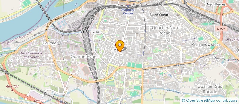 localisation de l'entreprise MONSIEUR ALI EL GOUY  AVIGNON