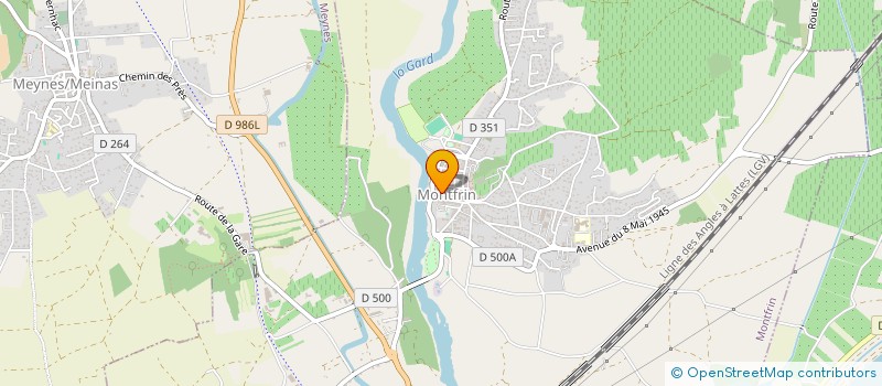 localisation de l'entreprise MONSIEUR ALI EL HAMDI  MONTFRIN