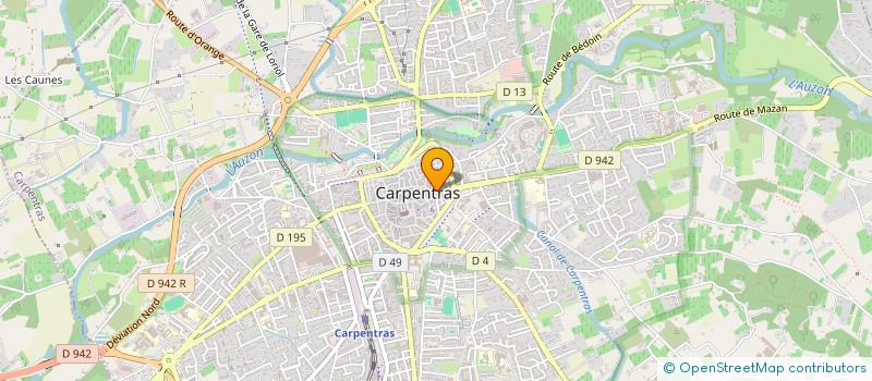 localisation de l'entreprise MONSIEUR ALI EL HASSOUNI à CARPENTRAS