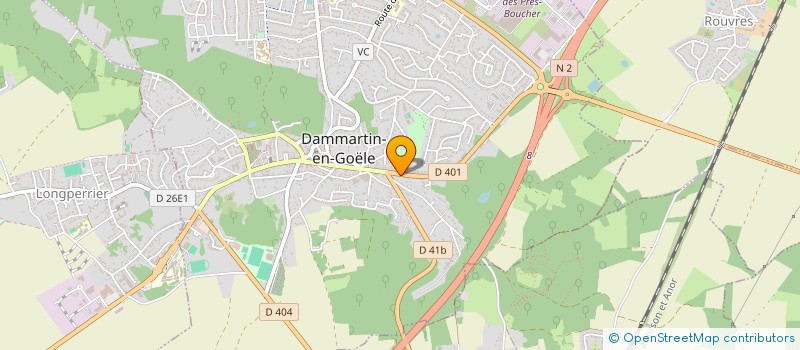 localisation de l'entreprise MONSIEUR ALI EL HOUSSEINI à DAMMARTIN-EN-GOELE