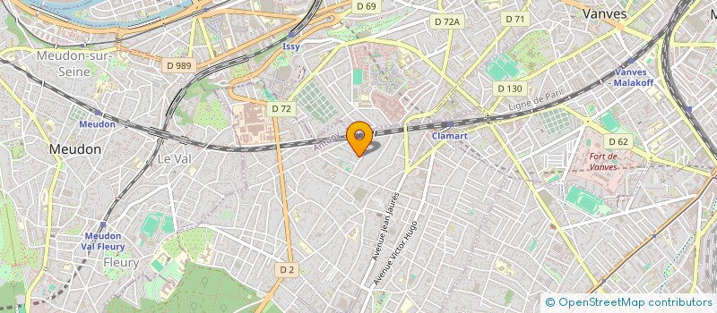 localisation de l'entreprise MONSIEUR ALI EL HUSSEINI à CLAMART