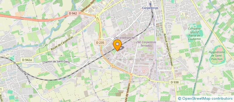 localisation de l'entreprise MONSIEUR ALI EL JADOUANI à CARPENTRAS