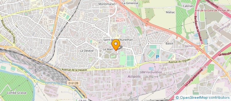 localisation de l'entreprise MONSIEUR ALI EL MAHI  BEZIERS