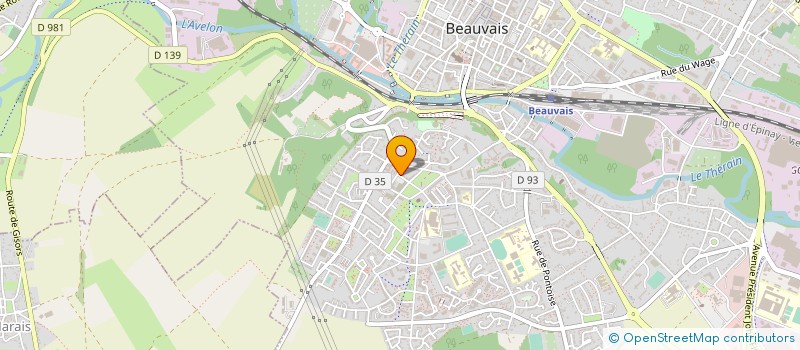 localisation de l'entreprise MONSIEUR ALI EL MANSOURI  BEAUVAIS