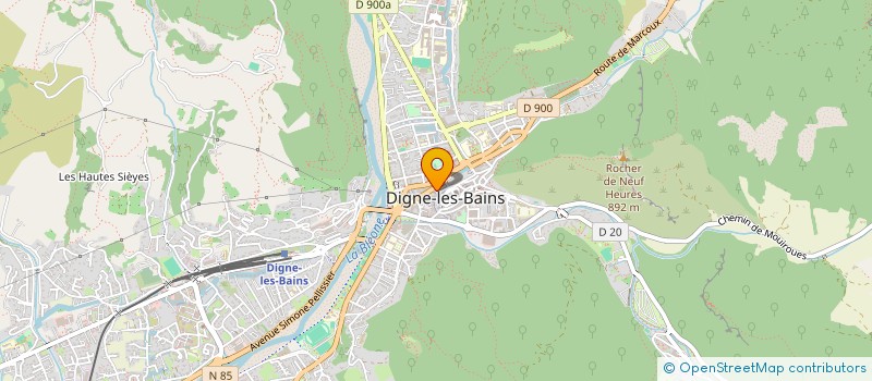localisation de l'entreprise MONSIEUR ALI EL MOUD à DIGNE-LES-BAINS
