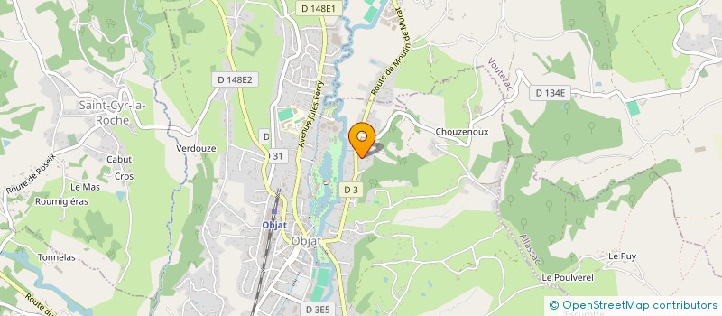 localisation de l'entreprise MONSIEUR ALI EL MOUDDEN  OBJAT