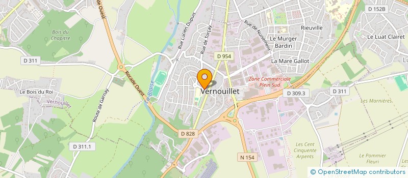 localisation de l'entreprise MONSIEUR ALI ERDOGAN  VERNOUILLET