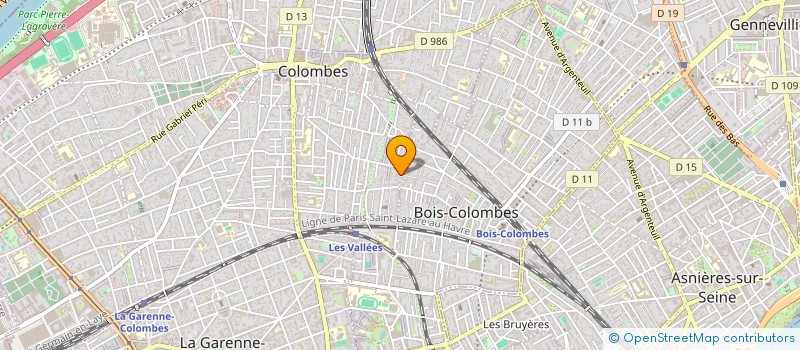 localisation de l'entreprise MONSIEUR ALI ERRADI à COLOMBES