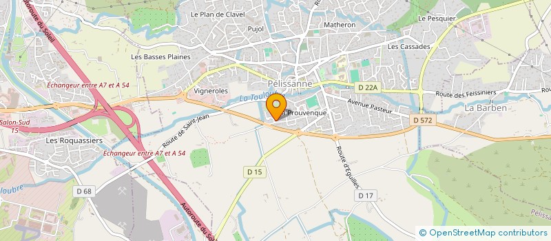 localisation de l'entreprise MONSIEUR ALI ESSOUIKET  PELISSANNE