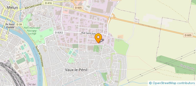 localisation de l'entreprise MONSIEUR ALI ETLEC à VAUX-LE-PENIL