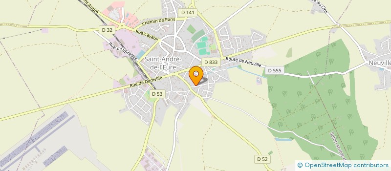 localisation de l'entreprise MONSIEUR ALI ETTAZAOUI à EVREUX