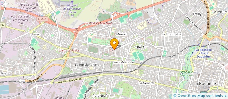 localisation de l'entreprise MONSIEUR ALI FARAH  LA ROCHELLE