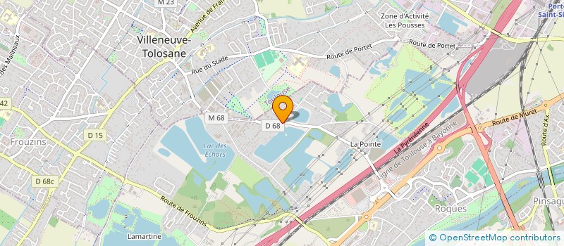 localisation de l'entreprise MONSIEUR ALI FENNOUCHE  ROQUES