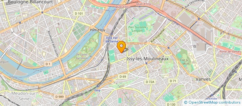 localisation de l'entreprise MONSIEUR ALI FENTAZI à ISSY-LES-MOULINEAUX
