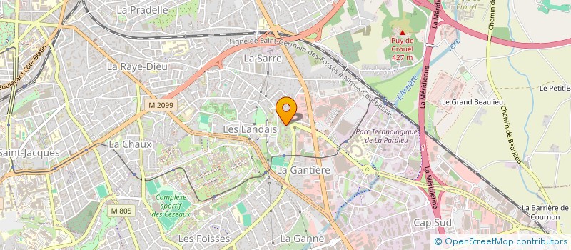 localisation de l'entreprise MONSIEUR ALI FERHAT  CLERMONT-FERRAND