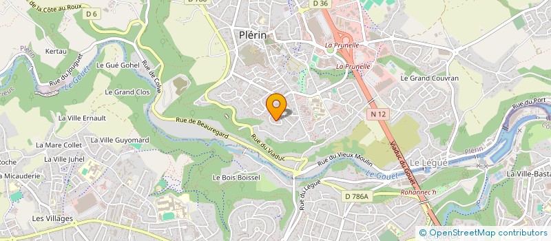 localisation de l'entreprise MONSIEUR ALI FERRAD à PLERIN
