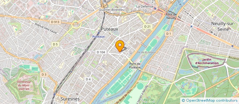 localisation de l'entreprise MONSIEUR ALI FERRADJI à PUTEAUX