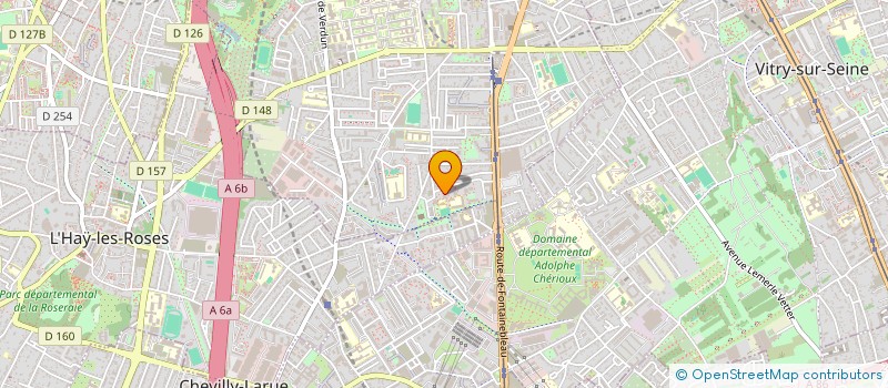 localisation de l'entreprise MONSIEUR ALI FERRAK à VILLEJUIF