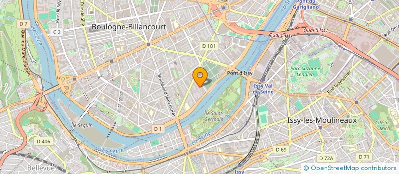 localisation de l'entreprise MONSIEUR ALI FETTOUM à BOULOGNE-BILLANCOURT