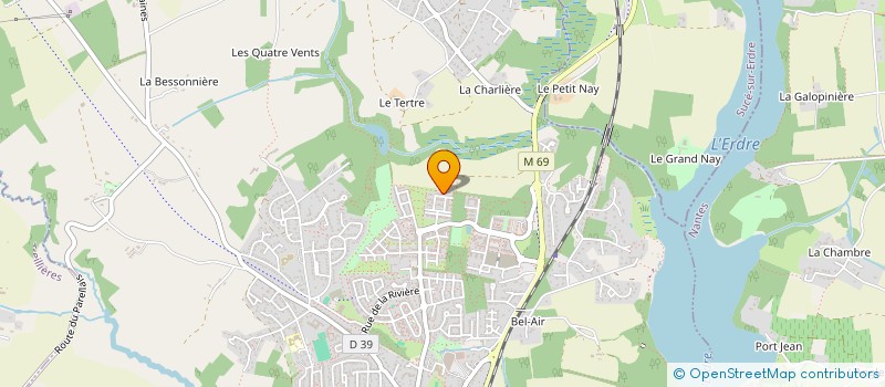 localisation de l'entreprise MONSIEUR ALI FOUCHET à LA CHAPELLE-SUR-ERDRE