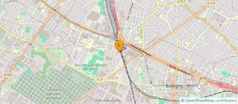 localisation de l'entreprise MONSIEUR ALI GALAI  BOBIGNY