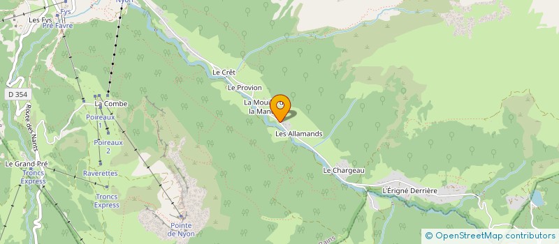 localisation de l'entreprise MONSIEUR ALI GALI  MORZINE