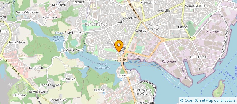 localisation de l'entreprise MONSIEUR ALI GANTRI  LORIENT