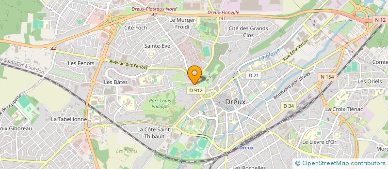 localisation de l'entreprise MONSIEUR ALI GARES à DREUX