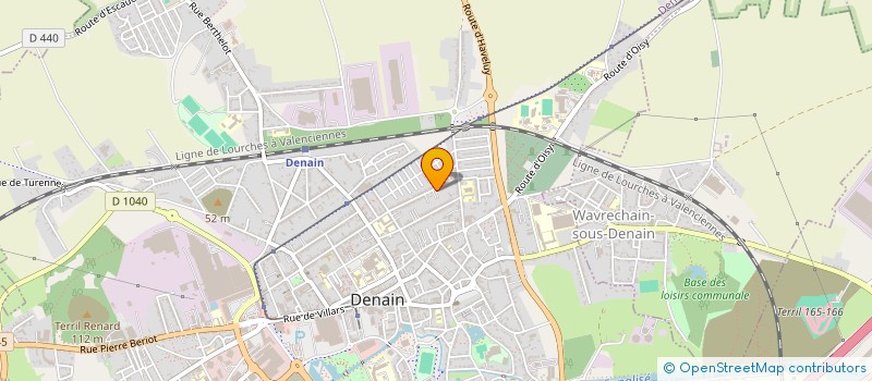 localisation de l'entreprise MONSIEUR ALI GAROUT à DENAIN